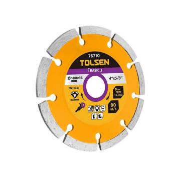 Диск алмазный сегментный 180×22,2×7 мм Basic Tolsen