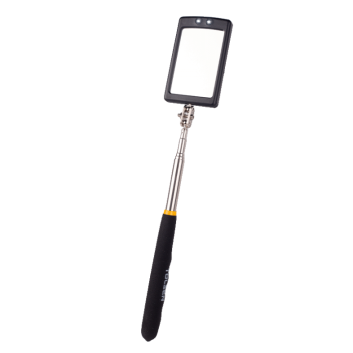 Зеркало досмотровое телескопическое с LED-подсветкой Tolsen