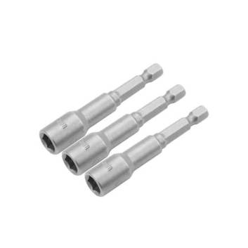 Набор магнитных головок 14 мм 1/4" x 65 мм, 3 шт Tolsen