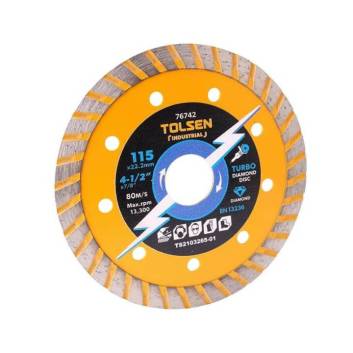 Диск алмазный Tolsen Профи Турбо 180×22.2×10 мм