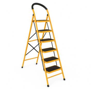 Стремянка стальная Tolsen 172 см, 6 ступеней