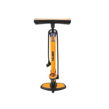 Насос ручной вертикальний 8 атмосфер з манометром 38х500 мм Tolsen