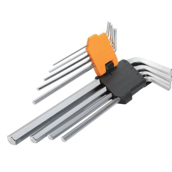 Комплект шестигранных закругленных ключей 9 шт. 1.5-10 мм
