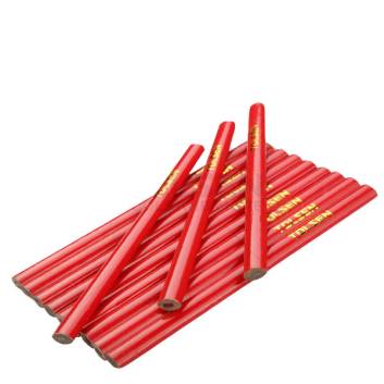 Комплект плотницких карандашей красные 176 мм